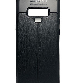 Ốp Lưng cao cấp Auto Focus Vân da cho điện thoại SAMSUNG: Note 5, Note 7, Note 8, Note 9 (Màu Đen)