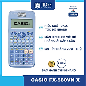 Máy Tính Casio FX 580 VN X (Lựa Chọn Màu Sắc)