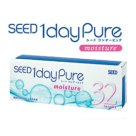 SEED 1dayPure moisture - kính áp tròng 1 ngày không màu SEED