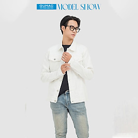 Áo khoác nam GUMAC AJNC05039 , áo khoác jeans mạnh mẽ , thời trang