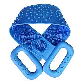 Mua Đai tắm-cọ lưng silicon 2 mặt đai tắm chà lưng siêu sạch