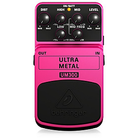 Guitar Stompboxes Behringer UM300 -Heavy Metal Distortion Effects Pedal- Hàng chính hãng