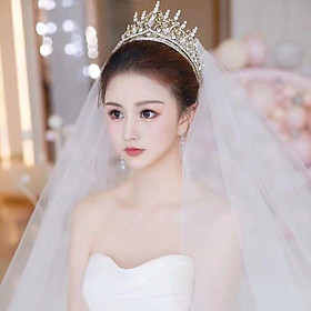 Vương miện cô dâu đá trắng Giangpkc SP2220908