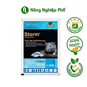 DẠNG GÓI 20 VIÊN HỘP 100 VIÊN - THUỐC DIỆT CHUỘT STORM - DẠNG VIÊN NÉN