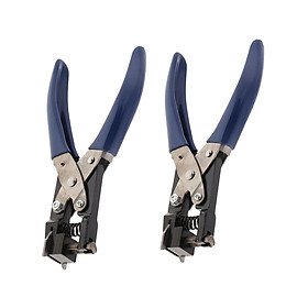 2Pcs R3 3mm Die Cutter Pliers High Quality Steel Cutter PVC ID Card Corner Rounder Puncher Angle Gap for Paper / Card Making / Scrapbook