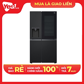 Tủ lạnh LG Inverter 635 lít Side By Side InstaView GR-G257BL - Hàng chính hãng - Chỉ giao HCM