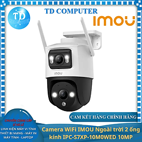 Camera WiFi IMOU Ngoài trời 2 ống kính IPC - S7XP - 10M0WED 10MP [Chưa có thẻ nhớ] Đàm thoại 2 chiều Quay 360° Phát hiện chuyển động - Hàng chính hãng DSS phân phối