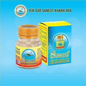 Nước Yến sào Khánh Hòa Sanest dành cho người cao tuổi đóng lọ 70ml