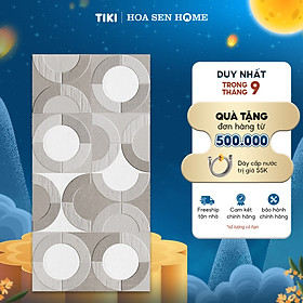 Mua Gạch men ốp tường LUSTRA INCEF0300600016D1 xương gạch Porcelain  độ hút nước dưới 0.5%  hoa văn vòng tròn  hình bán nguyệt độc đáo  kích thước 300mmx600mm  thùng 6 viên - Hàng chính hãng