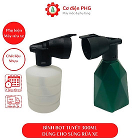 Mua Bình tạo bọt tuyết dùng cho máy rửa xe cao áp| Bình bọt tuyết