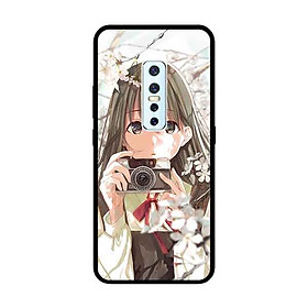 Ốp Lưng in cho Vivo V17 Pro Mẫu Nàng Chụp Hình - Hàng Chính Hãng