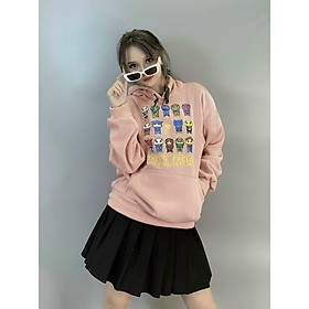 Áo khoác Hoodie Chibi Siêu Anh Hùng -Form rộng Unisex Nam Nữ Couple