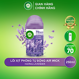 Lõi máy xịt thơm phòng tự động hương Lavender AIRWICK, hương thơm dịu nhẹ