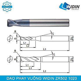 Dao phay vuông Widin ZR502 1020