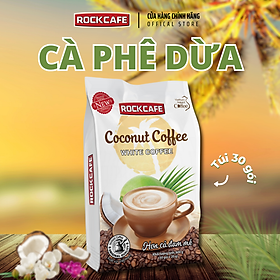 Cà phê dừa ROCKCAFE (Túi 30 gói)