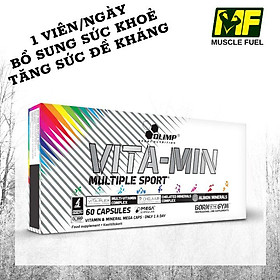 VITA-MIN MULTIPLE SPORT 60 Viên Vitamin tổng hợp và khoáng chất. Hổ trợ