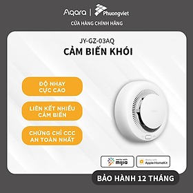 Mua Cảm biến khói Aqara 2022 Zigbee 3.0 - Liên kết Smart Group Alarm  Gửi thông báo lên điện thoại  Tương thích HomeKit