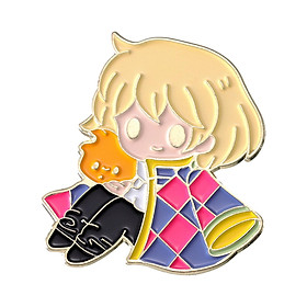 Cartoon Anime Character Brooches Enamel Pins for Lover Hat Jewelry Accessory