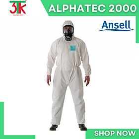 Mua Bộ quần áo bảo hộ  Ansell ALPHATEC 2000 chống hóa chất  quần áo y tế  quần áo phun thuốc trừ sâu