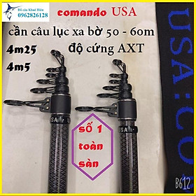 Hình ảnh sách Cần câu lục xa bờ Comando USA 4m25 và 4m5 Hàng loại 1 Độ Cứng 45 Top1vn