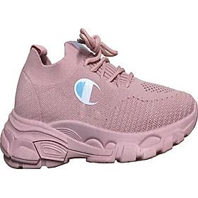 Giày sneaker nữ độn đế cổ chun biểu tượng cờ HAPU