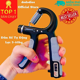 Kìm Bóp Tay, Kìm Tập Cơ Tay ECO, Dụng Cụ Tập Gym Tại Nhà Điều Chỉnh Lực Có Đếm 10-60kg DoDoDios
