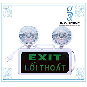 ĐÈN SỰ CỐ KẾT HỢP EXIT LED - KHẨN CẤP EMERGENCY - THOÁT HIỂM GA