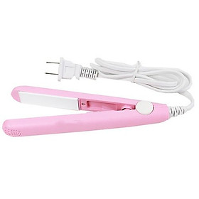 Máy duỗi tóc mini màu hồng cao cấp