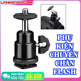 Phụ kiện chuyển chân Flash máy ảnh sang chân Tripod 1/4