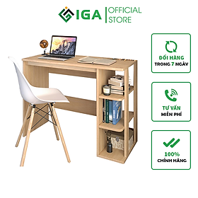 Bàn Học Bàn Làm Việc Kết Hợp Kệ Sách Thương Hiệu IGEA (Không Bao Gồm Ghế)
