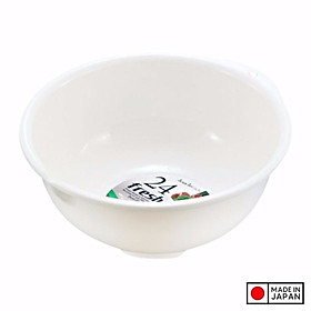 Thau/Chậu lót nhựa dạng tròn cao cấp Sanada Seiko 3.6L có tay cầm - Hàng nội địa Nhật Bản