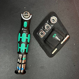 Mua BỘ VẶN VÍT VÀ ĐẦU KHẨU 1/4 WERA 8009 ZYKLOP POCKET SET 2 05004281001 | 05004281001
