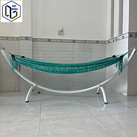 Mua Bộ võng bán nguyệt lắp ráp fi49 dày 1 5mm thép mạ kẽm sơn tĩnh điện lưới võng Hàn Quốc siêu bền chịu lực 250kg