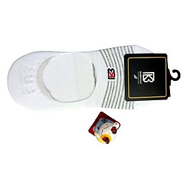 COMBO 3 Đôi Tất Chân Nam Kiểu Dáng Thuyền Ôm Chân Với Lớp SILICON bám Gót, Co Giãn Thoải Mái Thấm Hút Mồ Hôi