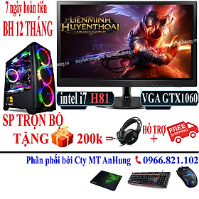 Bộ máy tính để bàn Vlimited chuyên Game cấu hình cao vga rời sản phẩm trọn bộ - Hàng chính hãng