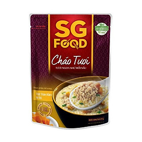 Cháo tươi Sài Gòn Food Thịt thăn bằm & Bí đỏ 270g