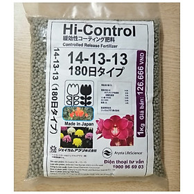 Phân Trì Tan Chậm Nhật Bản Hi-Control 14-13-13 Gói 1Kg