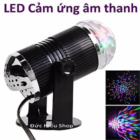 Mua Đèn Led 7 Màu Cảm Ứng Nhạc Tự Xoay  karaoke  vũ trường (LA6179)