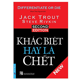 [Download Sách] Khác Biệt Hay Là Chết (Tái Bản 2019)