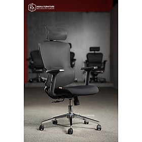 Ghế công thái học Nghia Furniture JOY - H, Tải trọng ghế 120kg, lưng lưới thoáng khí, ngả ghế 120 độ