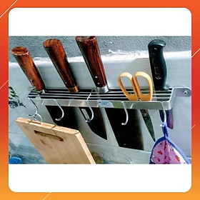 Mua Giá treo dao thớt inox đặc  móc cài dao thớt treo tường dầy