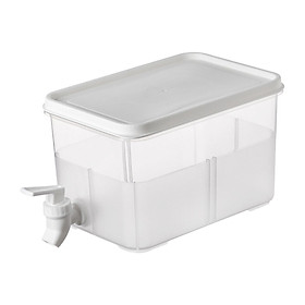 Cold Water Bucket with Spigot Refrigerator Cold Kettle Jugs for Home Parties