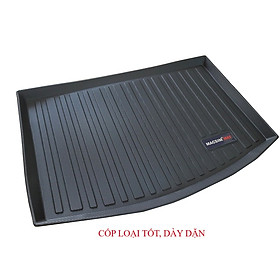 Thảm lót cốp xe ô tô MAZDA CX3 2017+nhãn hiệu Macsim chất liệu TPV cao cấp màu đen (348)