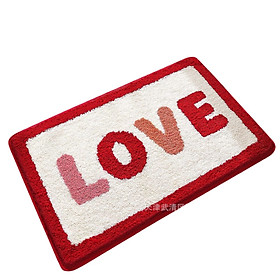 Mua Thảm chân chữ Love   trái tim | Index Living Mall | Nội thất Thái Lan