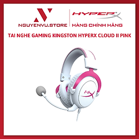 Mua Tai Nghe Gaming HyperX Cloud II Pink - Hàng Chính Hãng