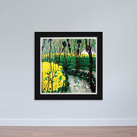 Hình ảnh Tranh phong cảnh sơn dầu nghệ thuật | Tranh in canvas W1884