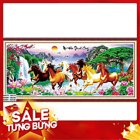 Mua Tranh thêu chữ thập mã đáo thành công MN0079 MN0080 MN0081