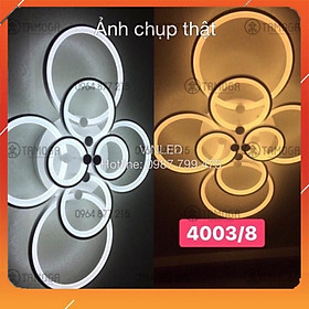 Mua Đèn ốp trần phòng khách TAMOGA OT 106 loại 6 vòng và 8 vòng