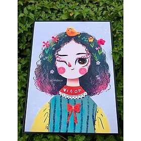 Mua Tranh canvas Cô Gái