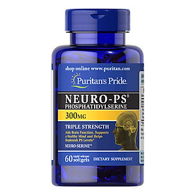 Viên Uống Cải Thiện Tuần Hoàn Não Puritan's Pride Neuro-PS Gold 90 viên